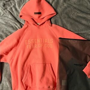Essentials Coral Hoodie